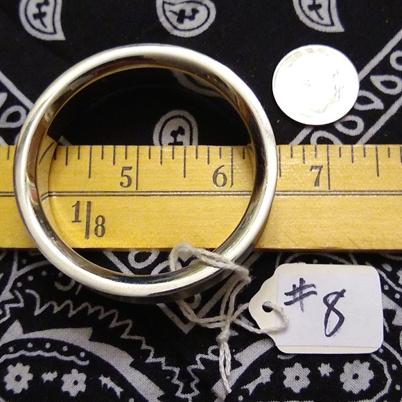 Men's Stainless Steel C-ring Large - Picture 3 of 8